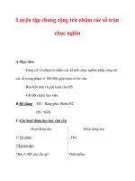 Giáo án môn Toán lớp 3 :Tên bài dạy : Luyện tập chung cộng trừ nhẩm các số tròn chục nghìn pps