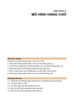QUY TRÌNH BÁN HÀNG - CHƯƠNG 5: MÔ HÌNH HÀNG CHỜ pptx
