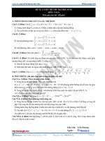 Đề ôn thi toán học 12 - 2 docx