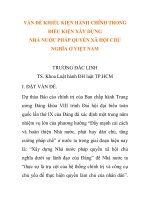 Báo cáo nghiên cứu khoa học: 