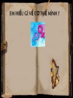 Giáo dục giới tính trẻ 6 - 11 pdf