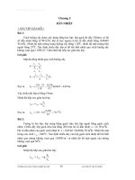Bài tập kỹ thuật nhiệt - Chương 5 pdf