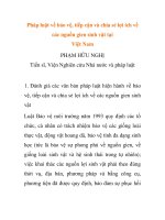 Báo cáo nghiên cứu khoa học: 