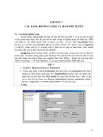 Khai thác và sử dụng SPSS để xử lý số liệu nghiên cứu trong lâm nghiệp - Chương 7 ppsx