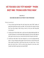 ĐỀ TÀI BÁO CÁO TỐT NGHIỆP ” PHÂN BIỆT IMS TRONG KIẾN TRÚC NGN” CHƯƠNG 3_4 doc