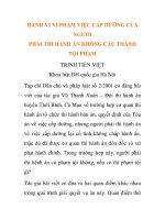 Báo cáo nghiên cứu khoa học: 