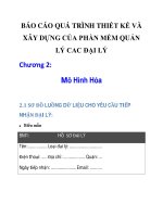 BÁO CÁO QUÁ TRÌNH THIẾT KẾ VÀ XÂY DỰNG CỦA PHẦN MỀM QUẢN LÝ CAC ĐẠI_chương 2 doc