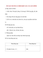 Giáo án lớp 2 môn Thủ Công: ÔN TẬP CHƯƠNG II -PHỐI HỢP GẤP, CẮT, DÁN HÌNH (tiết 2) pdf