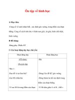 Giáo án môn Toán lớp 3 : Tên bài dạy : Ôn tập về hình học pdf