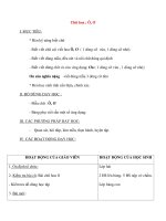 Giáo án lớp 2 môn Tập Viết: Chữ hoa : Ô, Ơ ppt