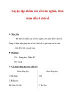 Giáo án môn Toán lớp 3 :Tên bài dạy : Luyện tập nhẩm các số tròn nghìn, tròn trăm đến 4 chữ số pdf