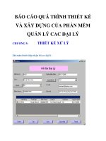 BÁO CÁO QUÁ TRÌNH THIẾT KẾ VÀ XÂY DỰNG CỦA PHẦN MỀM QUẢN LÝ CAC ĐẠI_chương 5 ppt