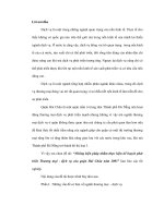 Kế hoạch của các địa phương phát triển các loại hình thương mại và kinh doanh dịch vụ pot