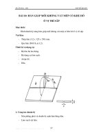 Thực hành hàn hồ quang - Tập 1 - Bài 10 ppt