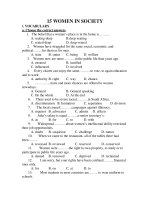 15 WOMEN IN SOCIETY potx