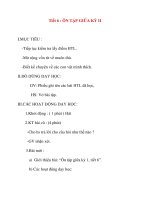 Giáo án lớp 2 môn Tập Đọc: Tiết 6 : ÔN TẬP GIỮA KỲ II pptx