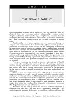 THE FEMALE PATIENT pps