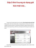 Gấp 3 thời lượng sử dụng gói bảo mật của... docx
