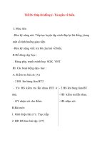 Giáo án lớp 2 môn Tập Làm Văn: Tiết26: Đáp lời đồng ý- Tả ngắn về biển. pot