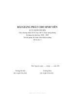 Kỹ thuật điều khiển tự động - Chương 1 pdf