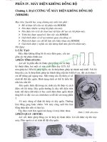 Máy điện - Phần 4 Máy điện không đồng bộ - Chương 1 pdf