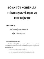 ĐỒ ÁN TỐT NGHIỆP LẬP TRÌNH MẠNG VỀ DỊCH VỤ THƯ ĐIỆN TỬ:CHƯƠNG 4_4 docx