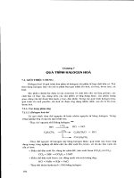 Giáo trình -Công nghệ tổng hợp hữu cơ hóa dầu - chương 7 docx