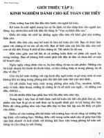 kinh nghiệm làm việc kế toán trên excel