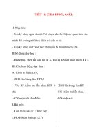 Giáo án lớp 2 môn Tập Làm Văn: TIẾT 11: CHIA BUỒN, AN ỦI. ppsx