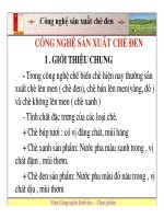 Tài liệu CÔNG NGHỆ SẢN XUẤT CHÈ ĐEN - Phần 3 potx