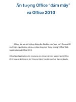 Ấn tượng Office “đám mây” và Office 2010 ppsx