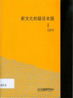 shin bunka shoukyuu nihongo ii phần 1 docx
