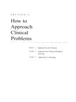 How to Approach clinical problems - Phần 2 ppt
