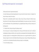 Vốn sinh sôi sau khi kết thúc hoạt động kinh doanh nhằm đảm bảo hoạt động kinh doanh hiệu quả - 3 ppsx