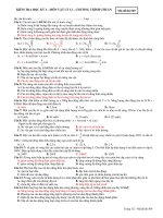 KIỂM TRA HỌC KỲ I MÔN VẬT LÝ 12 CHƯƠNG TRÌNH CHUẨN ppsx