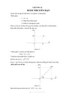 Kỹ thuật điều khiển tự động - Chương 2 pdf