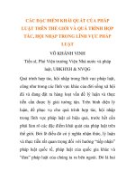 Báo cáo nghiên cứu khoa học: 