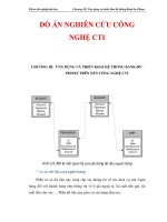 ĐỒ ÁN NGHIÊN CỨU CÔNG NGHỆ CTI CHƯƠNG III_2 docx
