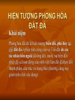 Bài giảng ĐỊA CHẤT CÔNG TRÌNH - Chương 4 docx