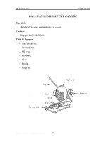 Thực hành hàn hồ quang - Tập 1 - Bài 2 pps