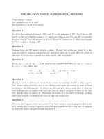 ĐỀ THI TOÁN APMO (CHÂU Á THÁI BÌNH DƯƠNG)_ĐỀ 27 doc