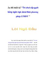 Án Đồ thiết kế “Trò chơi xếp gạch bằng ngôn ngữ Java theo phương pháp LTHDT “_1 pot