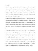 Các ảnh hưởng bên ngoài với tác động lên đầu tư trực tiếp vào Việt Nam doc