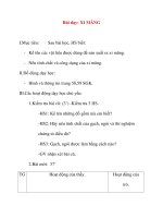 Giáo án lớp 5 môn Khoa Học: Bài dạy: XI MĂNG pptx