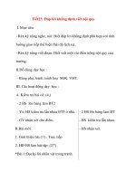 Giáo án lớp 2 môn Tập Làm Văn: Tiết23: Đáp lời khẳng định. ppt