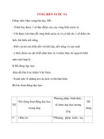 Giáo án lớp 5 môn Địa Lý: VÙNG BIỂN NƯỚC TA pps