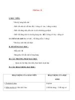 Giáo án lớp 2 môn Tập Viết: Chữ hoa : K doc