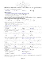 ĐỀ THI HỌC KỲ I NĂM 2010 - 2011 MÔN VẬT LÝ 12 - ĐỀ 01 doc