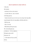 Giáo án lớp 5 môn Kỹ Thuật: BÀI 17: LỢI ÍCH CỦA VIỆC NUÔN GÀ ppt