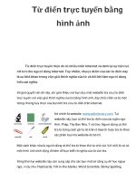 Từ điển trực tuyến bằng hình ảnh potx